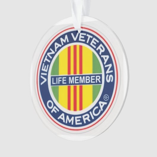 アメリカの生命メンバーのオーナメントのベトナムの退役軍人 オーナメント (正面)