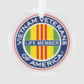アメリカの生命メンバーのオーナメントのベトナムの退役軍人 オーナメント (正面)