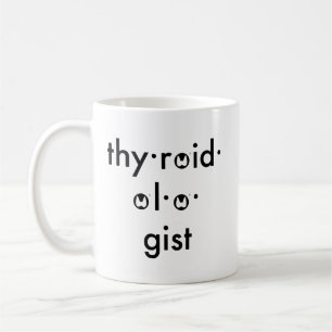 アメリカの甲状腺剤連合のthyroidologistのマグ コーヒーマグカップ