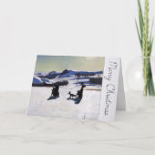 アメリカの画家によるクリスマスカード GC シーズンカード (正面)