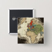 アメリカの発見1498 AD 缶バッジ (正面&裏面)