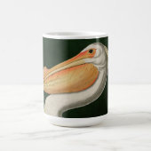 アメリカの白いペリカンバードオブアメリカオードボン コーヒーマグカップ (中央)