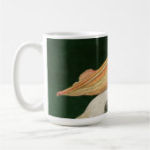 アメリカの白いペリカンバードオブアメリカオードボン コーヒーマグカップ (左)