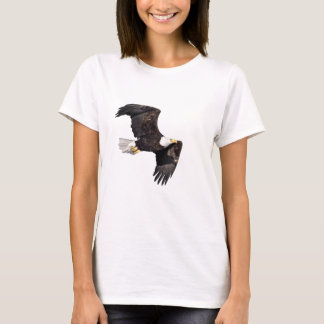 アメリカの白頭鷲 Tシャツ