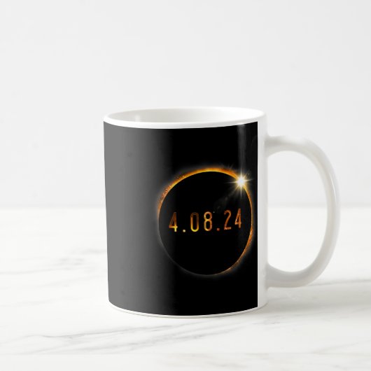アメリカの皆既日食 春 40824 コーヒーマグカップ (右)