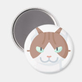 アメリカの硬い毛猫 マグネット (正面/裏面)