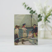 アメリカの私立探偵がイギリス賞を取る ポストカード (スタンド正面)