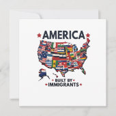 アメリカの移民によって建てられた愛国的なアメリカ人 シーズンカード (正面)