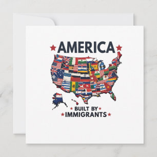 アメリカの移民によって建てられた愛国的なアメリカ人 シーズンカード