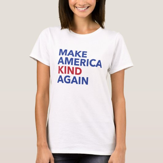 アメリカの種類を再度作って下さい Tシャツ (正面)