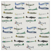 アメリカの第二次世界大戦の戦闘機の生地 ファブリック (見本)