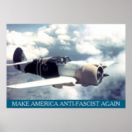 アメリカの第二次世界大戦の飛行機 MAAFA ポスター