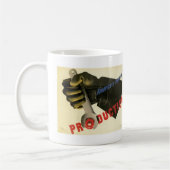 アメリカの答え！生産 コーヒーマグカップ (左)