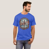 アメリカの精神を体現するマサチューセッツ州 Tシャツ (正面フル)