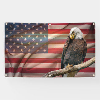 アメリカの精神 横断幕
