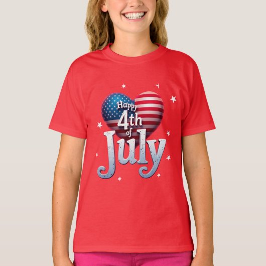 アメリカの精神: 自由を着よう。 Tシャツ (正面)