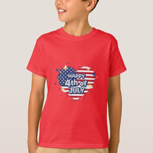 アメリカの精神: 自由を着よう Tシャツ (正面)