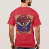 アメリカの精神 Tシャツ (裏面)