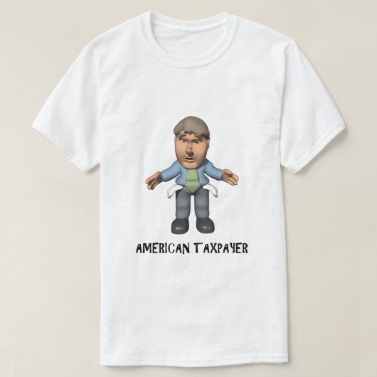 アメリカの納税者のIRSジョークのタクシーデーユーモアおもしろいが空 Tシャツ (デザイン正面)