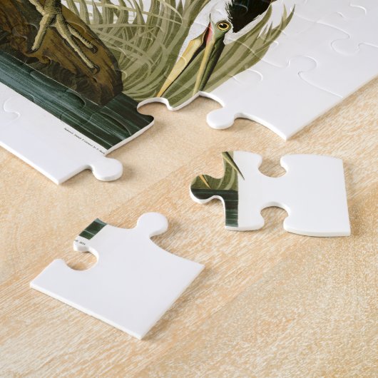 アメリカの素晴らしい青鷲のジョンAudubonの鳥 ジグソーパズル (側面)