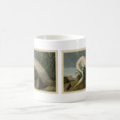 アメリカの素晴らしオードボンバード、ホワイトヘロン、エグレト コーヒーマグカップ (中央)