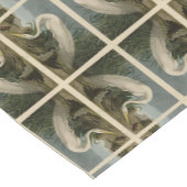 アメリカの素晴らしオードボンバード、ホワイトヘロン、エグレト ショートテーブルランナー (コーナー)