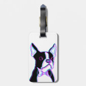 アメリカの紳士 ラゲッジタグ (裏面縦)