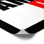 『アメリカの終焉』 ポスター (角)