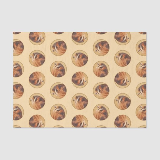 アメリカの絵を描ケストレルオリジナル野鳥アート 薄葉紙 (正面)