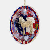 アメリカの美しいのオーナメント セラミックオーナメント (右)