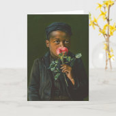 アメリカの美しい カード (黄色い花)