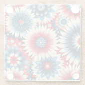 アメリカの美しい ガラスコースター (裏面)