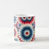 アメリカの美しい コーヒーマグカップ (中央)