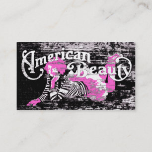 アメリカの美しい 名刺