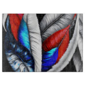 アメリカの羽 カッティングボード (正面)