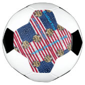 アメリカの聖人 サッカーボール (回転)
