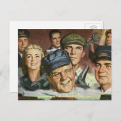 アメリカの職業、ヴィンテージ愛国者、愛国主義 ポストカード (正面/裏面)