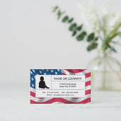 アメリカの育児 名刺 (スタンド正面)