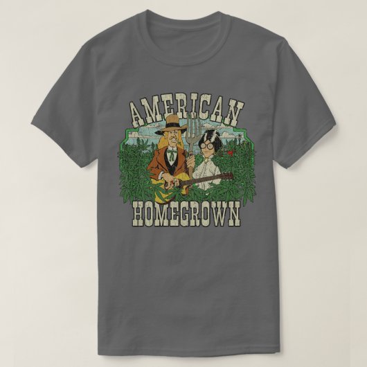 アメリカの自家栽培1978年 Tシャツ (デザイン正面)