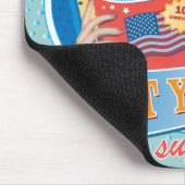 アメリカの自由のレトロのマウスパッド マウスパッド (コーナー)