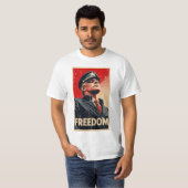 アメリカの自由の伝統芸術史Tシャツ Tシャツ (正面フル)