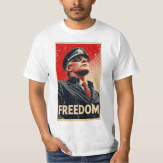 アメリカの自由の伝統芸術史Tシャツ Tシャツ