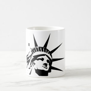 アメリカの自由の女神 コーヒーマグカップ