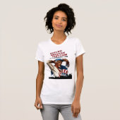 アメリカの自由を守る Tシャツ (正面フル)