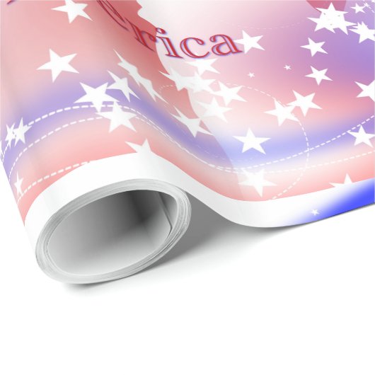 アメリカの自由を祝福する ラッピングペーパー (ロールコーナー)