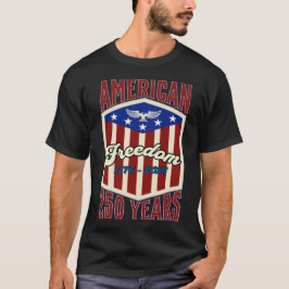 アメリカの自由250周年ヴィンテージ 1776 2026 ギフト Tシャツ