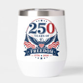 アメリカの自由250周年記念愛国的なワシのデザイン (背面)