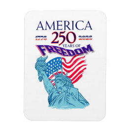 アメリカの自由250周年記念自由の女神 マグネット
