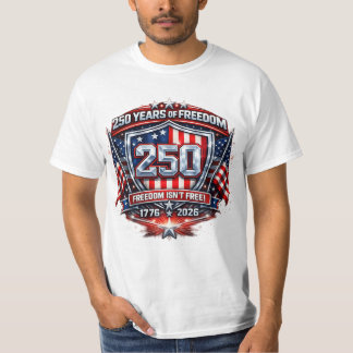 アメリカの自由250周年記念Tシャツ - アメリカを偉大に保とう Tシャツ