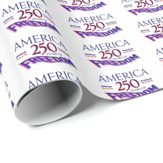 アメリカの自由250周年 ラッピングペーパー (ロールコーナー)